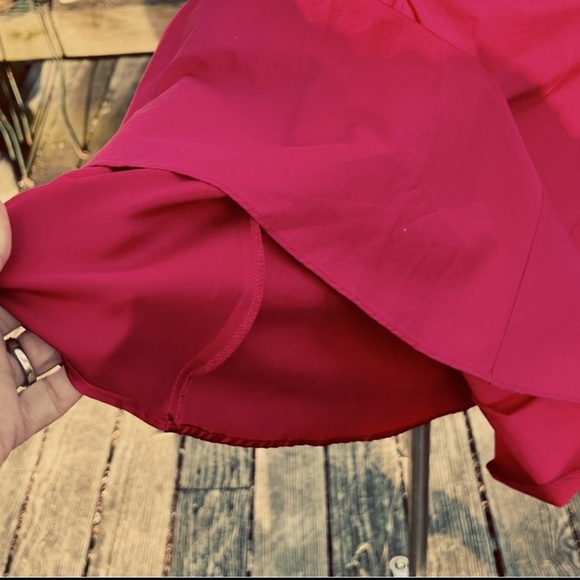 Elie Tahari Red Raspberry, Fit&Flare, Halter Neckline, Prom/Party Dress Sz. 6 - Picture 9 of 15